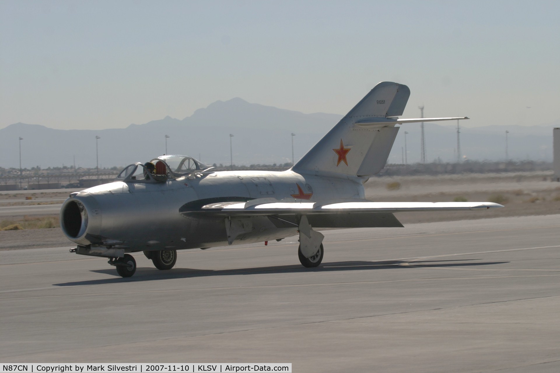 N87CN, Mikoyan-Gurevich MiG-15 C/N 910-51, Nellis 2007