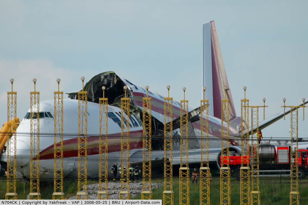 N704CK, 1980 Boeing 747-209F C/N 22299, Kalitta Boeing 747-200