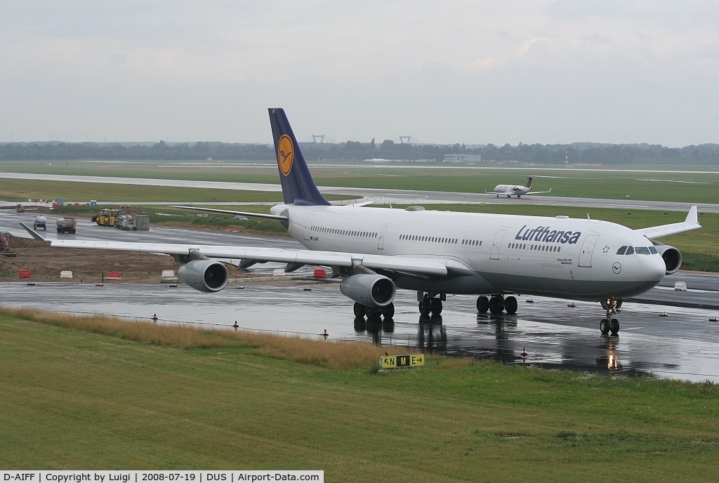 D-AIFF, 2001 Airbus A340-313X C/N 447, Lufthansa