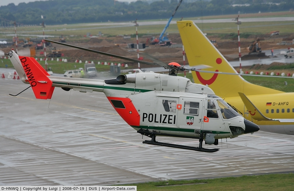 D-HNWQ, 2004 Eurocopter-Kawasaki BK-117C-1 C/N 7554, Polizei