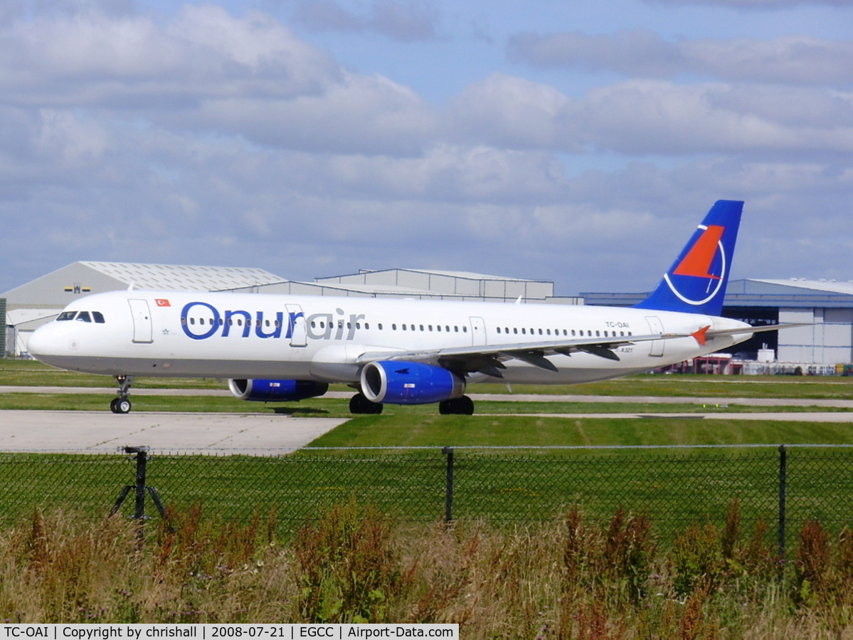 TC-OAI, 1988 Airbus A321-231 C/N 0787, Onur Air