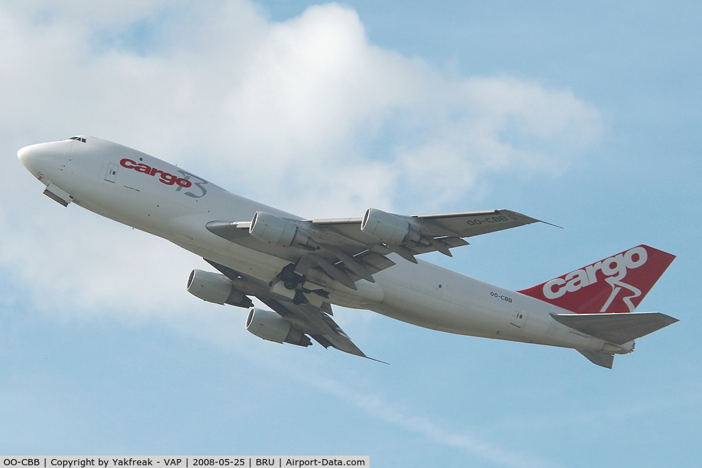OO-CBB, 1981 Boeing 747-243F C/N 22545, Cargo B Boeing 747-200