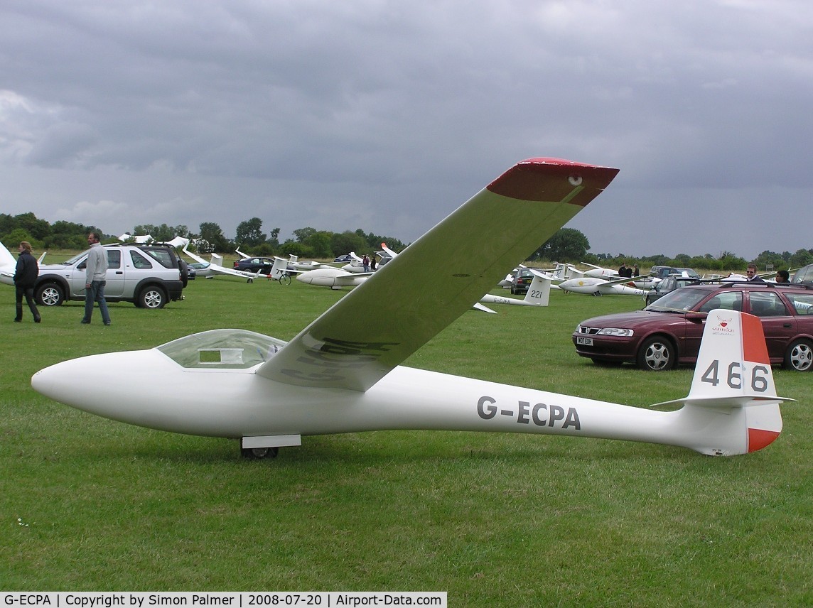 G-ECPA, Glasflugel H-201B Standard Libelle C/N 328, Std Libelle at Bicester