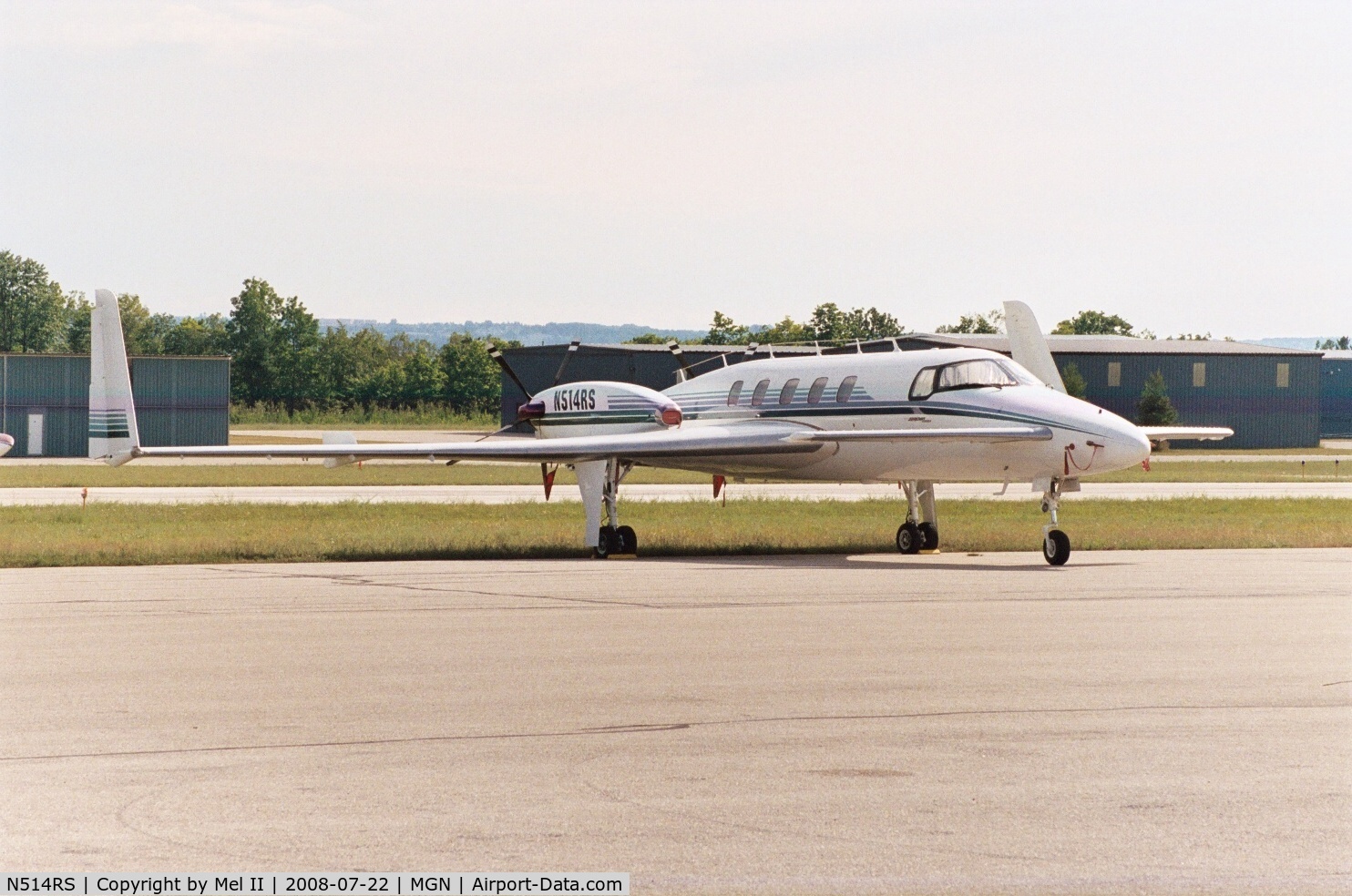 N514RS, 1994 Beech 2000A Starship 1 C/N NC-51, Parked @ Harbor Springs Airport (MGN)