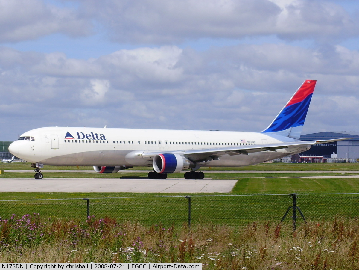 N178DN, 1991 Boeing 767-332 C/N 25143, Delta