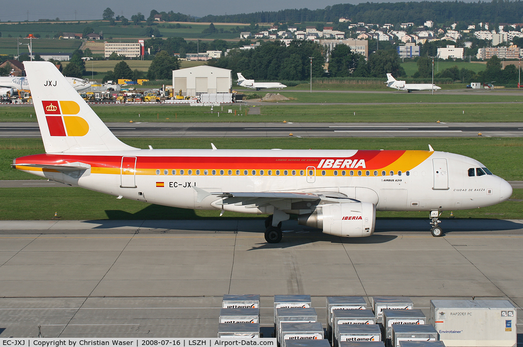 EC-JXJ, 2006 Airbus A319-111 C/N 2889, Iberia
