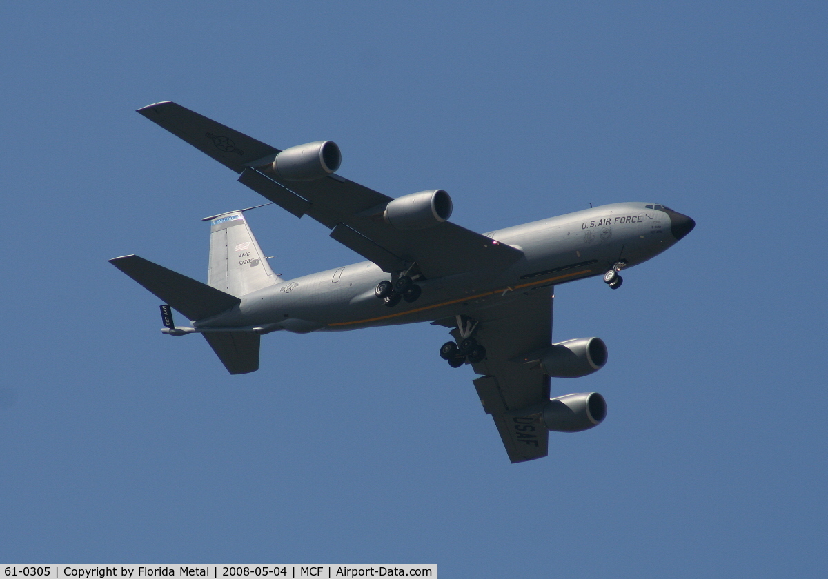 61-0305, 1961 Boeing KC-135R Stratotanker C/N 18212, KC-135 at MacDill Airshow