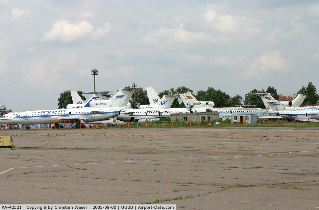 RA-42321, 1984 Yakovlev Yak-42 C/N 4520423402088, Aeroflot
