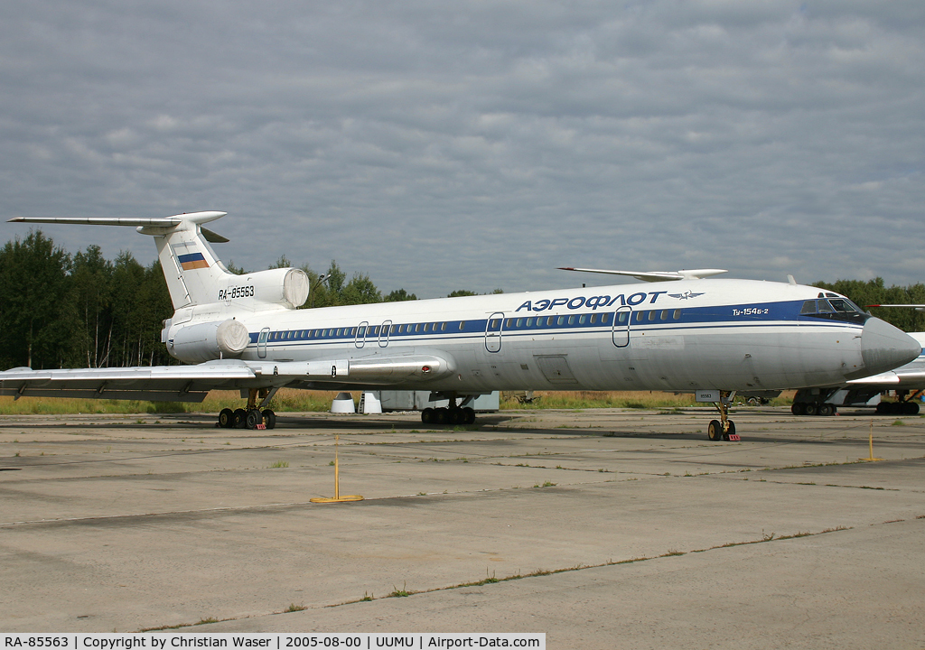 RA-85563, 1982 Tupolev Tu-154B-2 C/N 82A563, Aeroflot