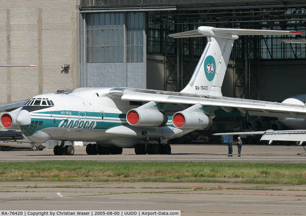 RA-76420, Ilyushin Il-76TD C/N 1023413446, Alrosa