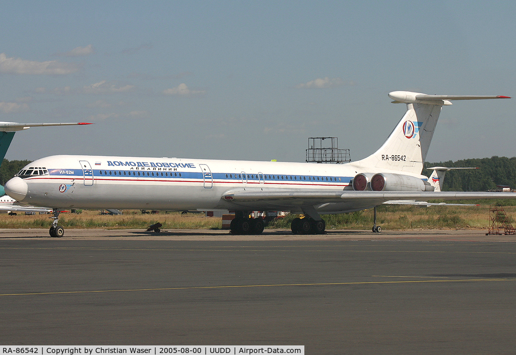 RA-86542, 1989 Ilyushin Il-62M C/N 3952714, Domodedovo Airlines