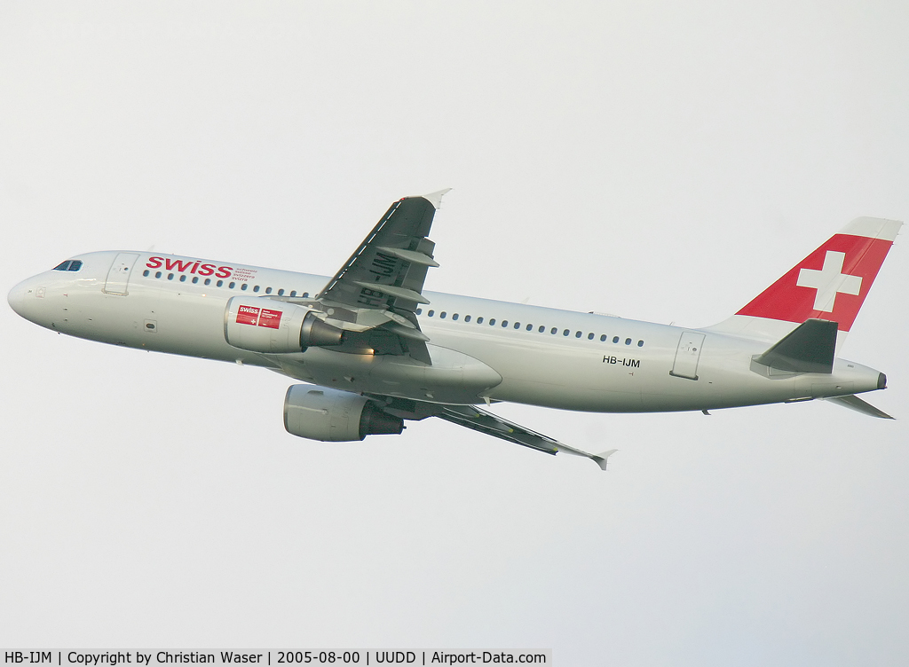 HB-IJM, 1996 Airbus A320-214 C/N 635, Swiss