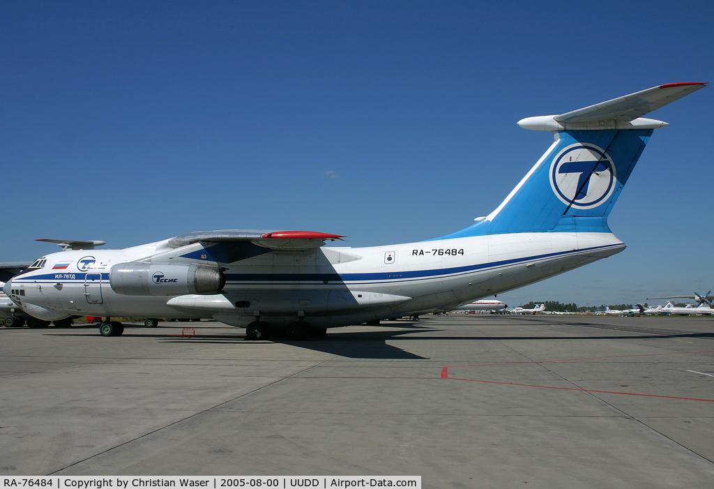 RA-76484, 1986 Ilyushin Il-76TD C/N 0063469081, Tesis