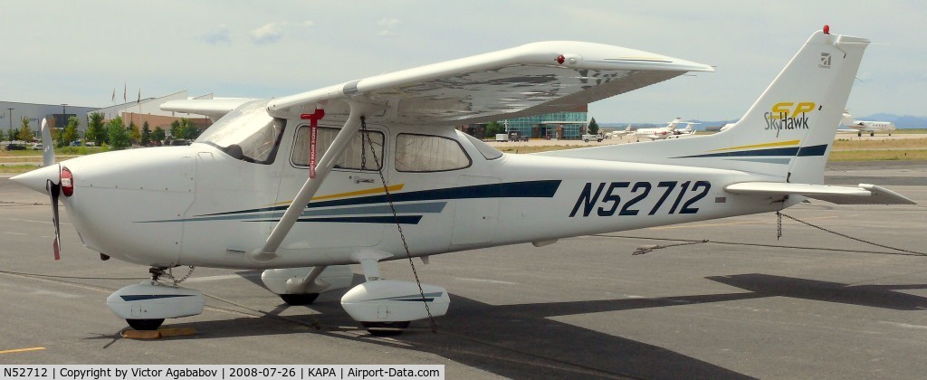 N52712, 2002 Cessna 172S C/N 172S9192, At Centennial.