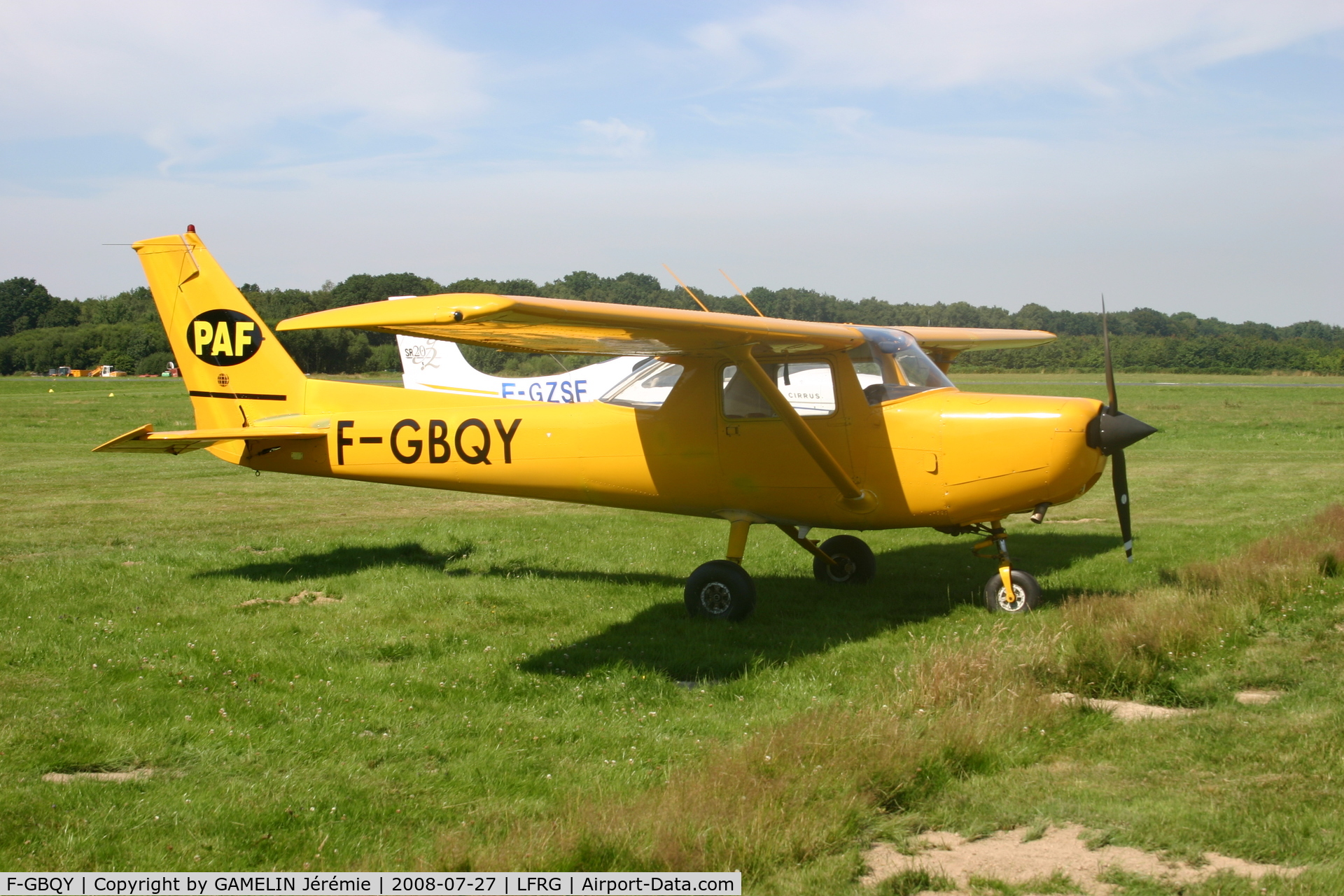 F-GBQY, Reims F152 C/N 1641, F152