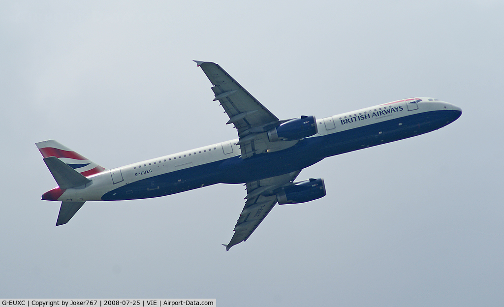 G-EUXC, 2004 Airbus A321-231 C/N 2305, British Airways Airbus A321-231