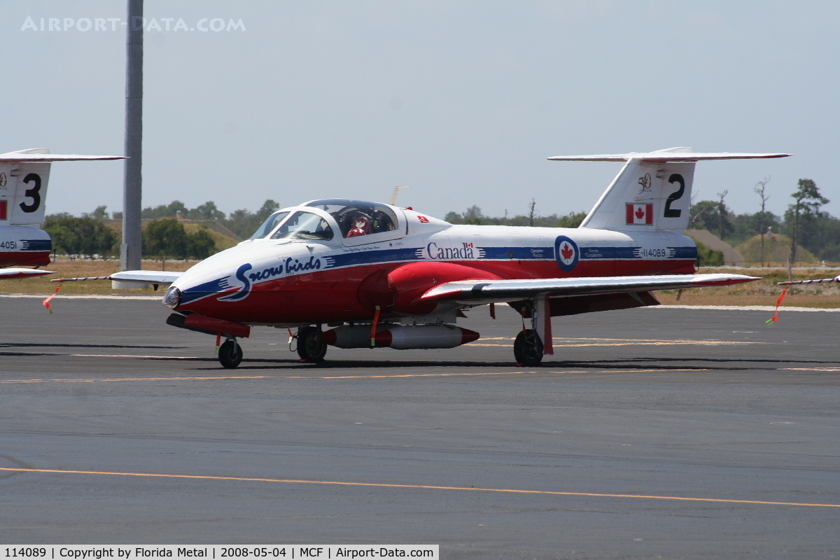 114089, Canadair CT-114 Tutor C/N 1089, Snowbird #2