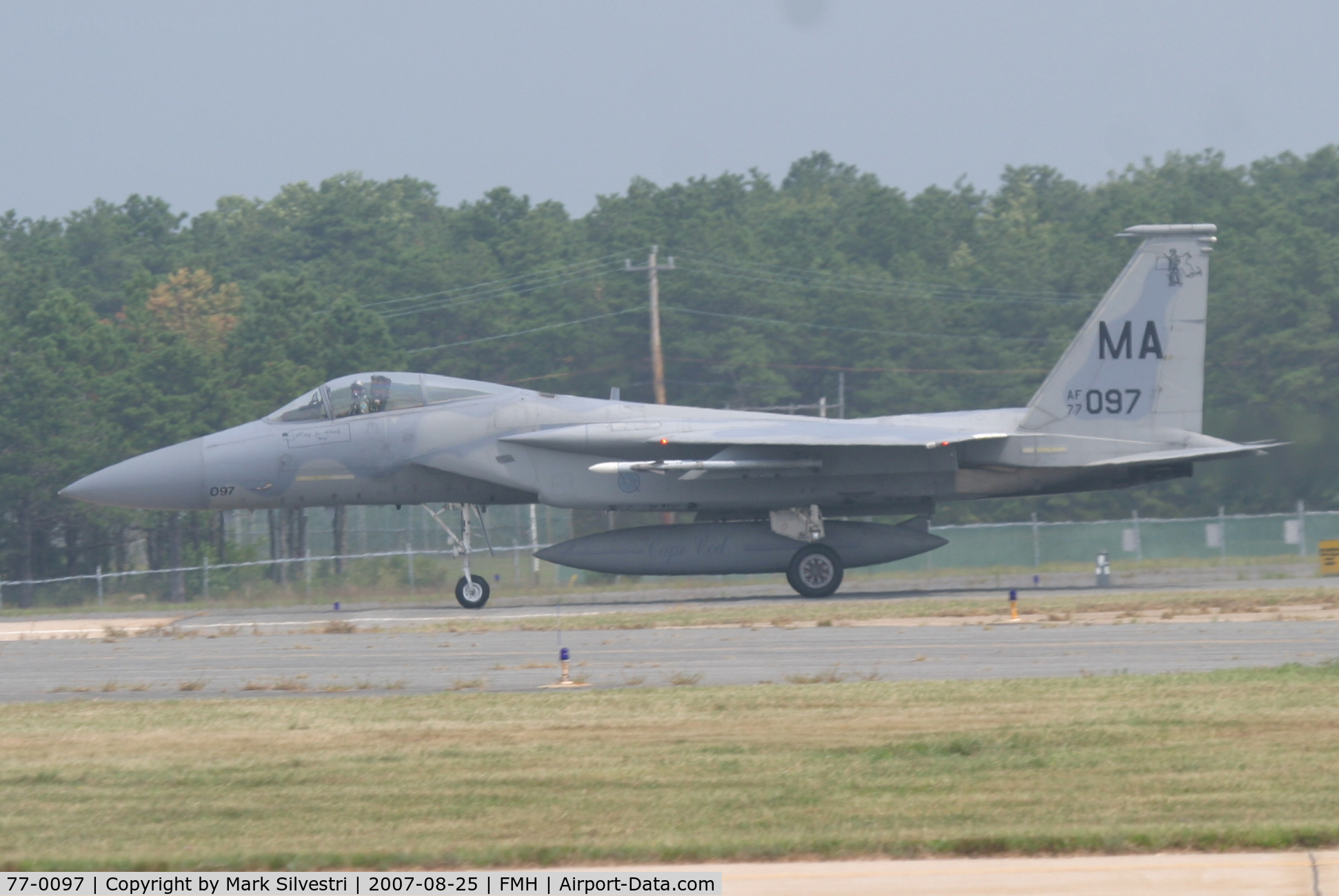 77-0097, 1977 McDonnell Douglas F-15A Eagle C/N 0379/A309, Otis ANGB 2007