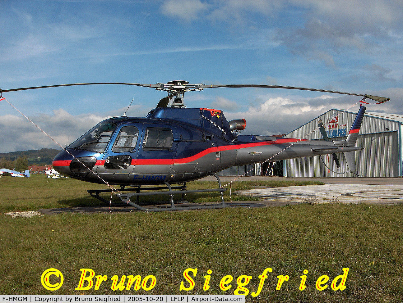 F-HMGM, Eurocopter AS-350B-3 Ecureuil Ecureuil C/N 3934, Annecy-Meythet LFLP