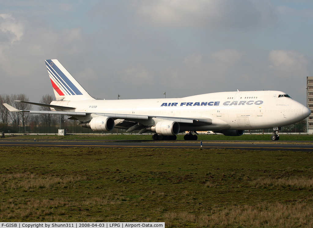 F-GISB, 1991 Boeing 747-428M(BCF) C/N 25302, Passing on parallels runways