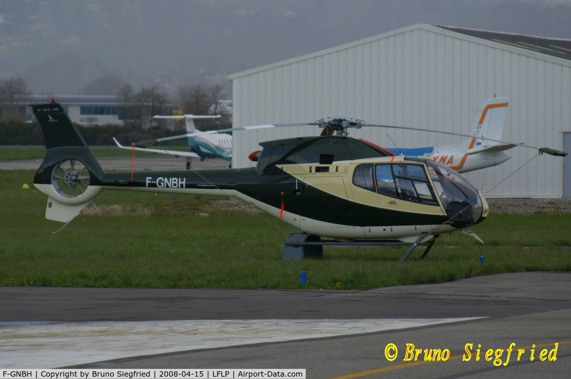 F-GNBH, Eurocopter EC-120B Colibri C/N 1307, Annecy-Meythet LFLP