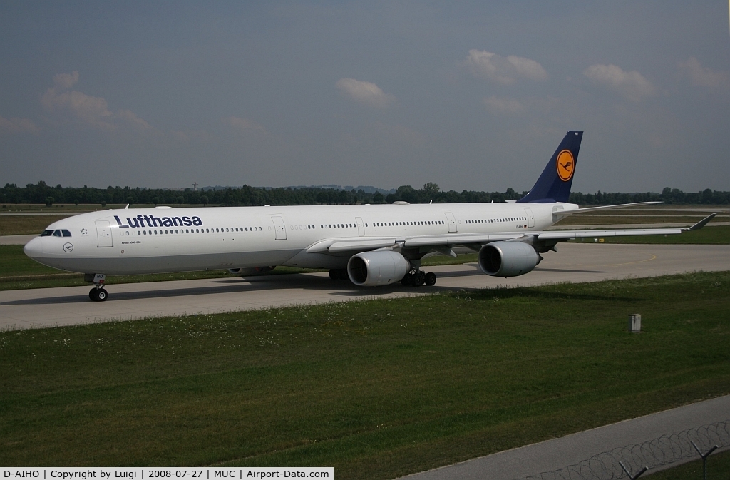 D-AIHO, 2006 Airbus A340-642 C/N 767, Lufthansa
