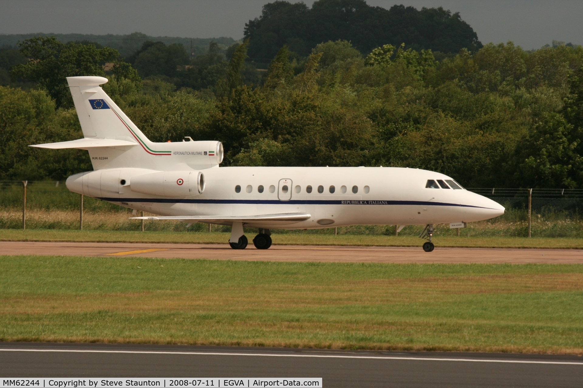 MM62244, 2005 Dassault Falcon 900EX C/N 149, Taken at the Royal International Air Tattoo 2008 during arrivals and departures (show days cancelled due to bad weather)