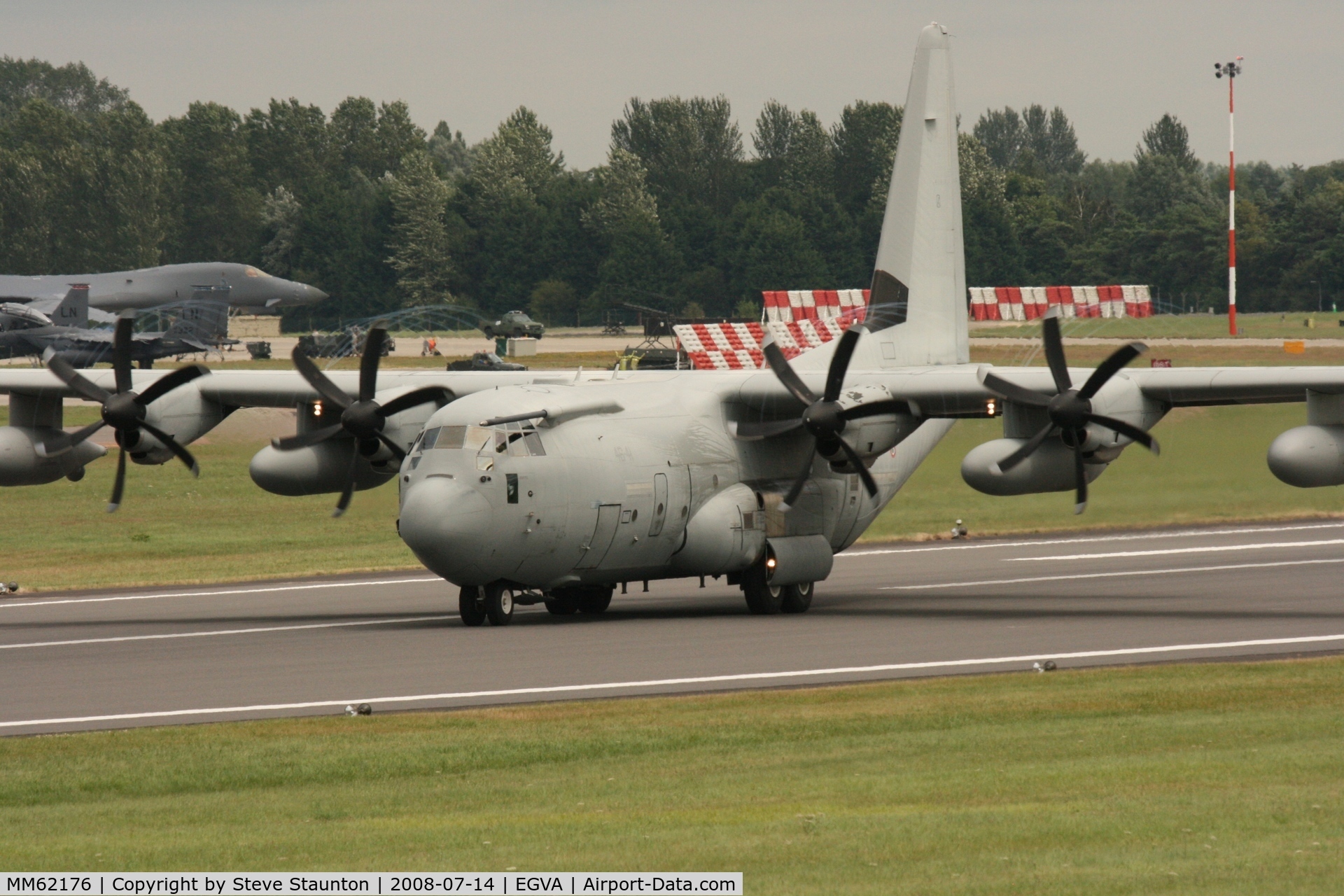 MM62176, Lockheed Martin KC-130J Hercules C/N 382-5497, Taken at the Royal International Air Tattoo 2008 during arrivals and departures (show days cancelled due to bad weather)