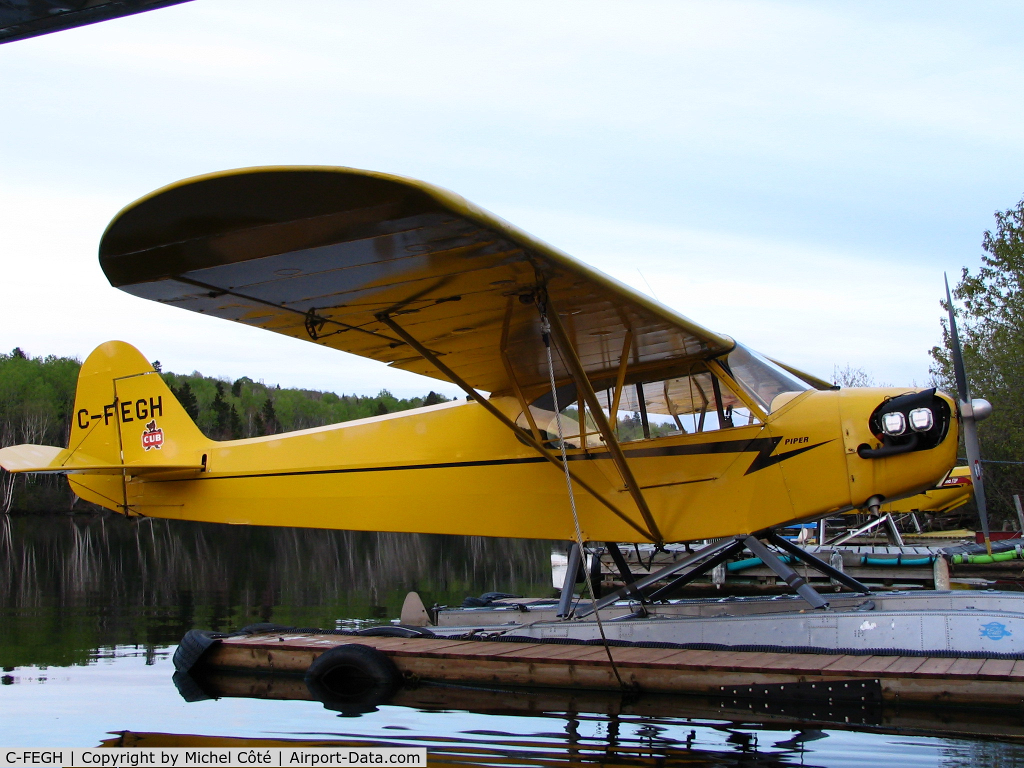 C-FEGH, 1946 Piper L-4B Cub C/N 234 C, C-FEGH Cub L4B Cont. 75 HP EDO 1320