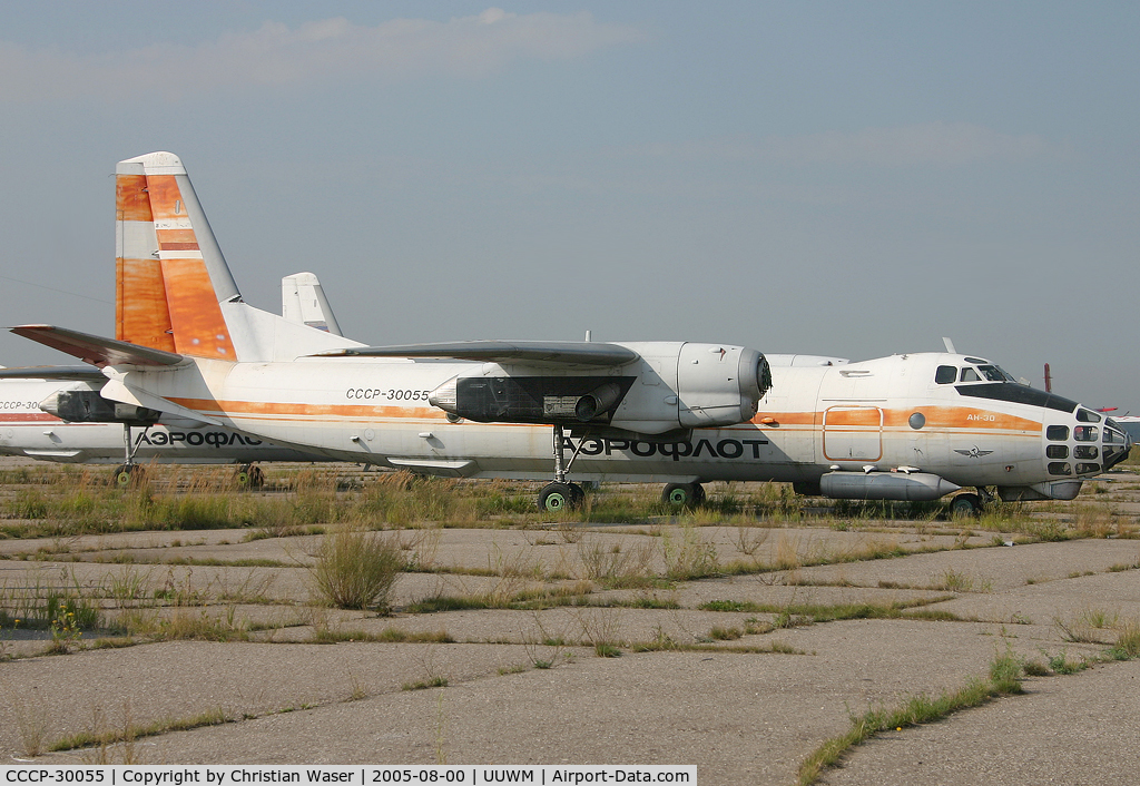 CCCP-30055, Antonov An-30 C/N 1101, Aeroflot