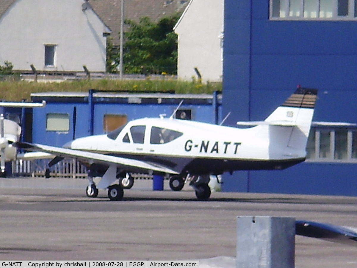 G-NATT, 1979 Rockwell Commander 114A C/N 14538, GA apron