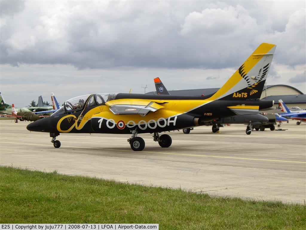 E25, Dassault-Dornier Alpha Jet E C/N E25, spésial shema for 1000000 flight houres