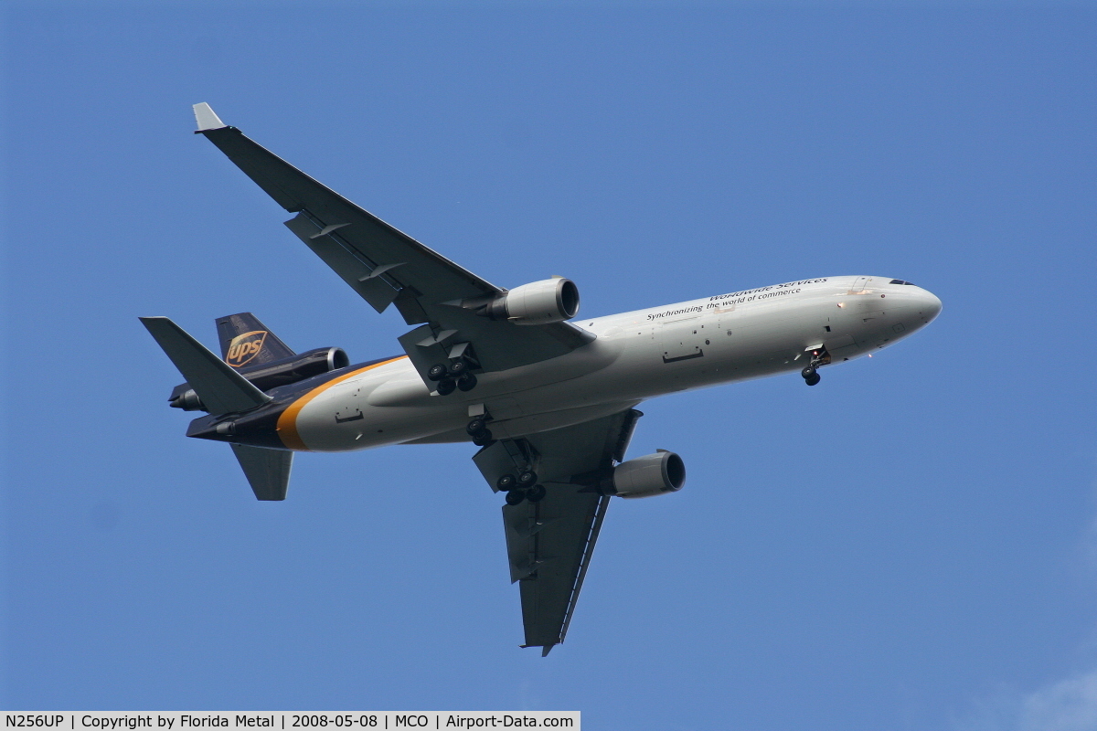 N256UP, 1992 McDonnell Douglas MD-11F C/N 48405, UPS MD-11