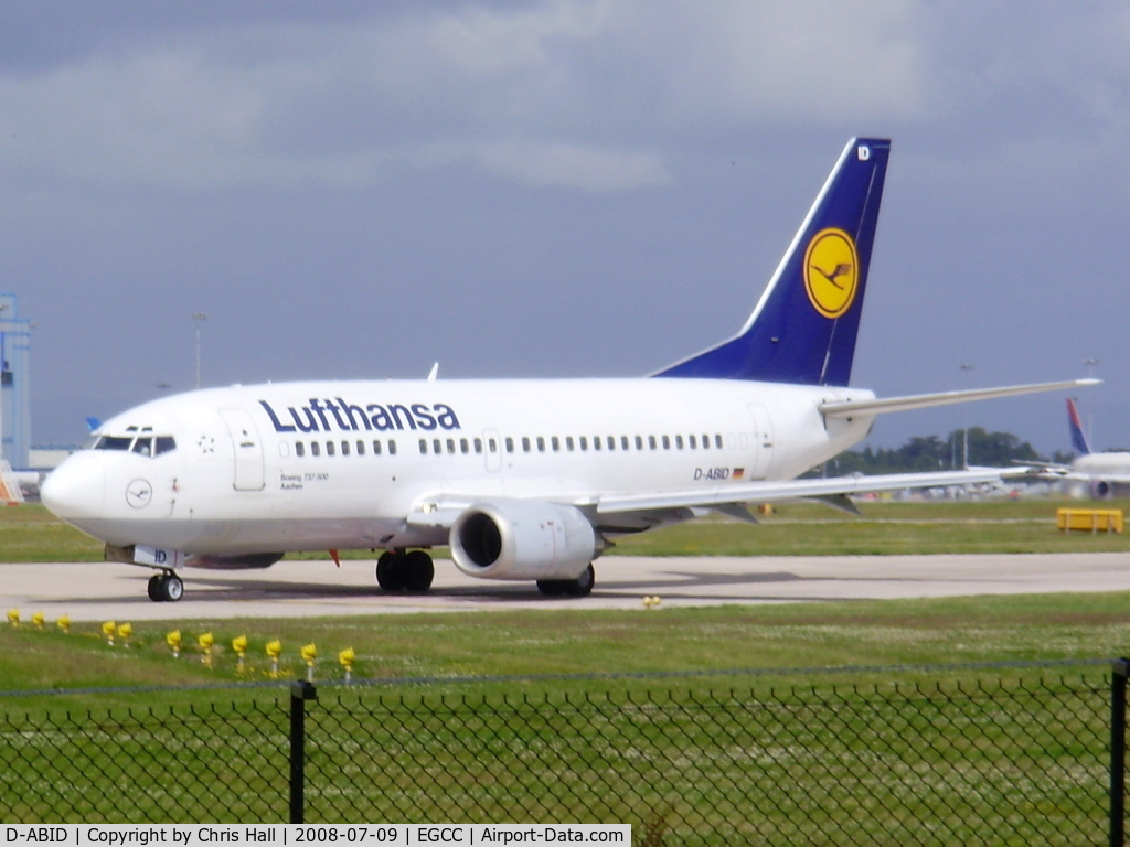 D-ABID, 1990 Boeing 737-530 C/N 24818, Lufthansa