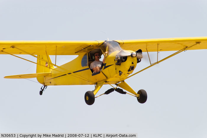 N30653, 1940 Piper J3C-65 Cub Cub C/N 5014, At West Coast Piper Cub Fly-in 2008 Lompoc