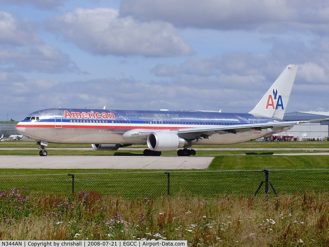 N344AN, 2003 Boeing 767-323 C/N 33083, American Airlines