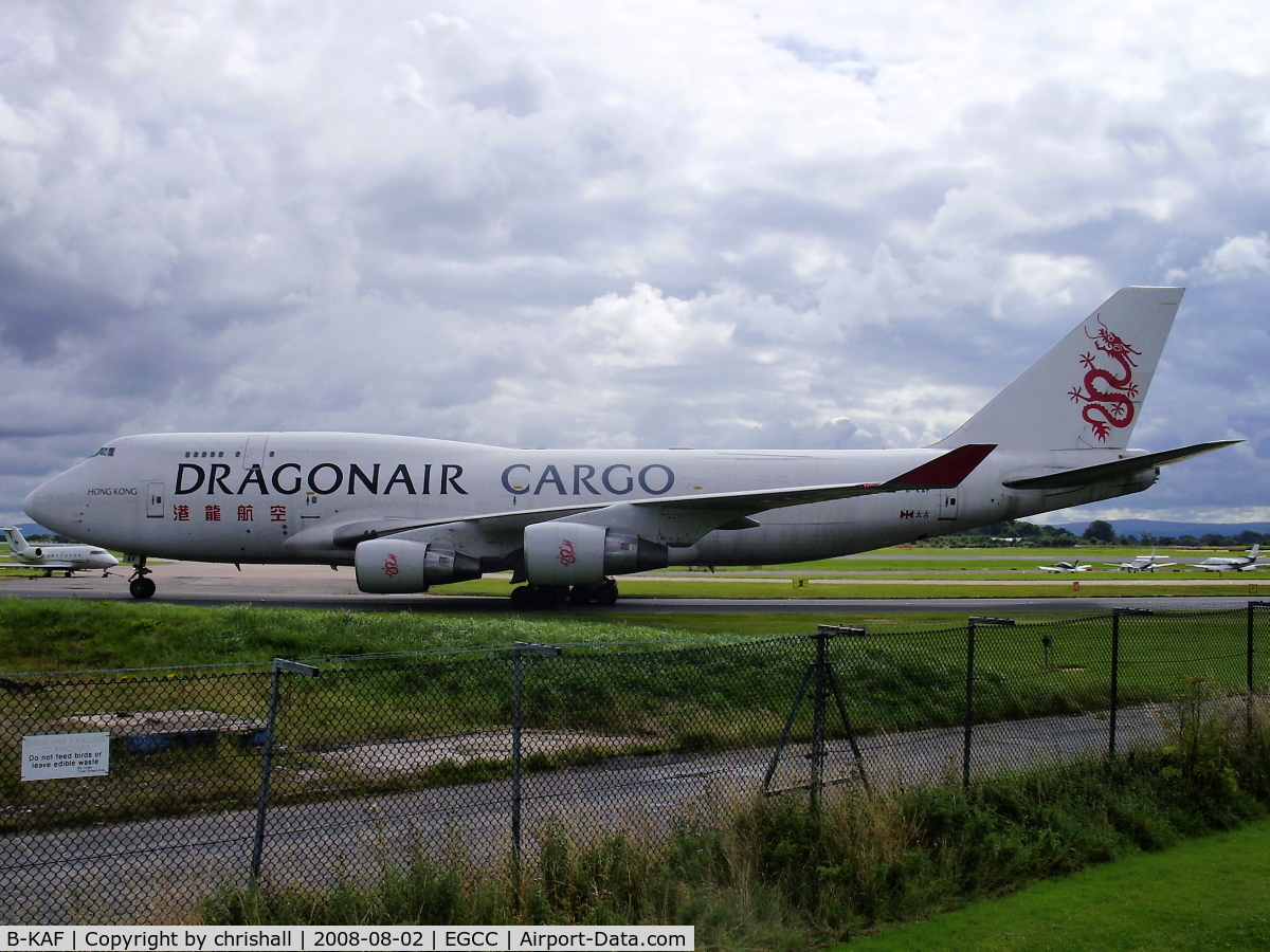 B-KAF, 1992 Boeing 747-412 C/N 26547, Dragonair Cargo