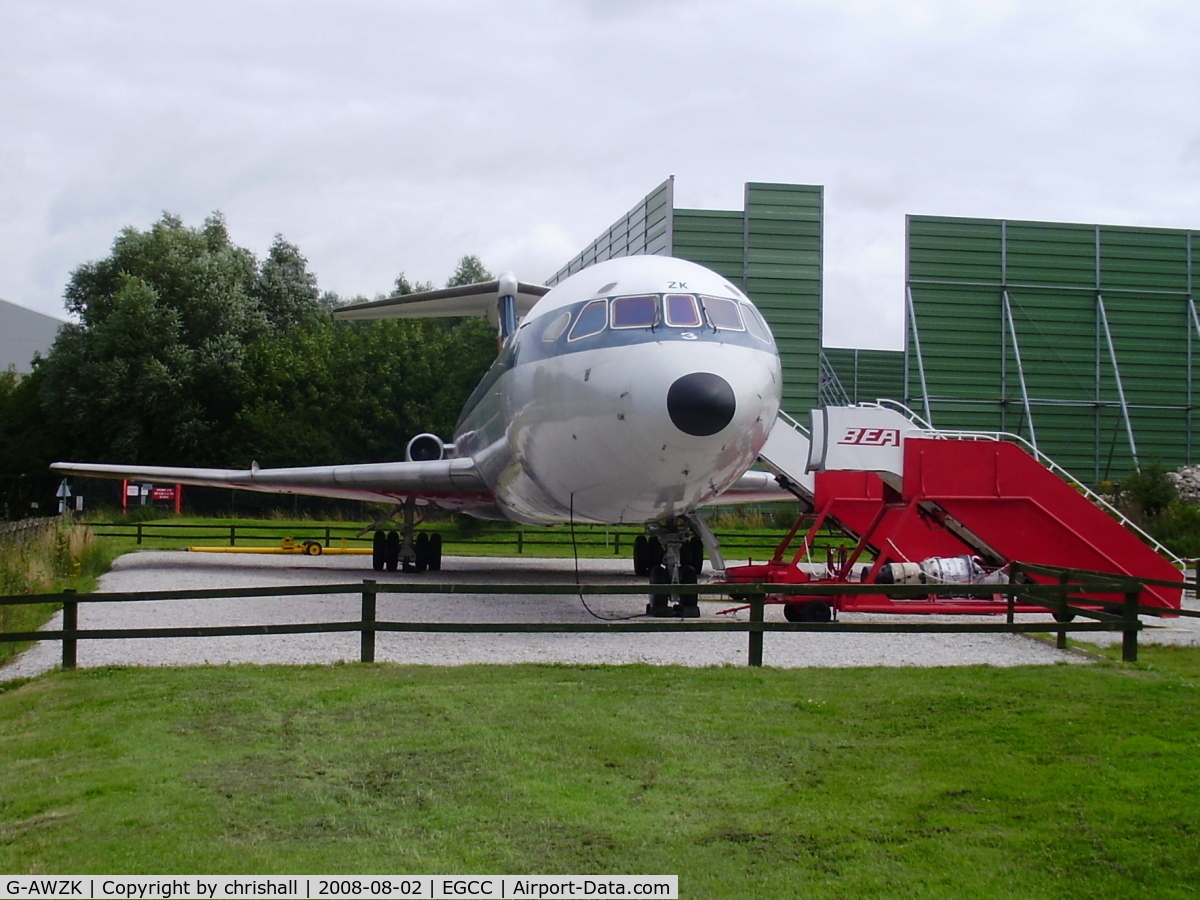 G-AWZK, 1971 Hawker Siddeley HS-121 Trident 3B-101 C/N 2312, BEA The Trident Preservation Society