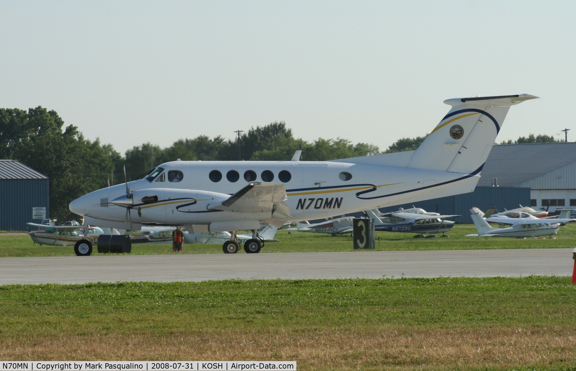 N70MN, 1993 Beech B200 King Air C/N BB-1447, Beech B200