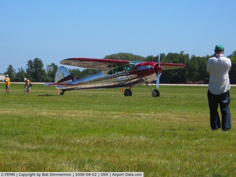 C-FEMN, 1949 Cessna 195 C/N 7422, Airventure 2008 - Oshkosh, WI
