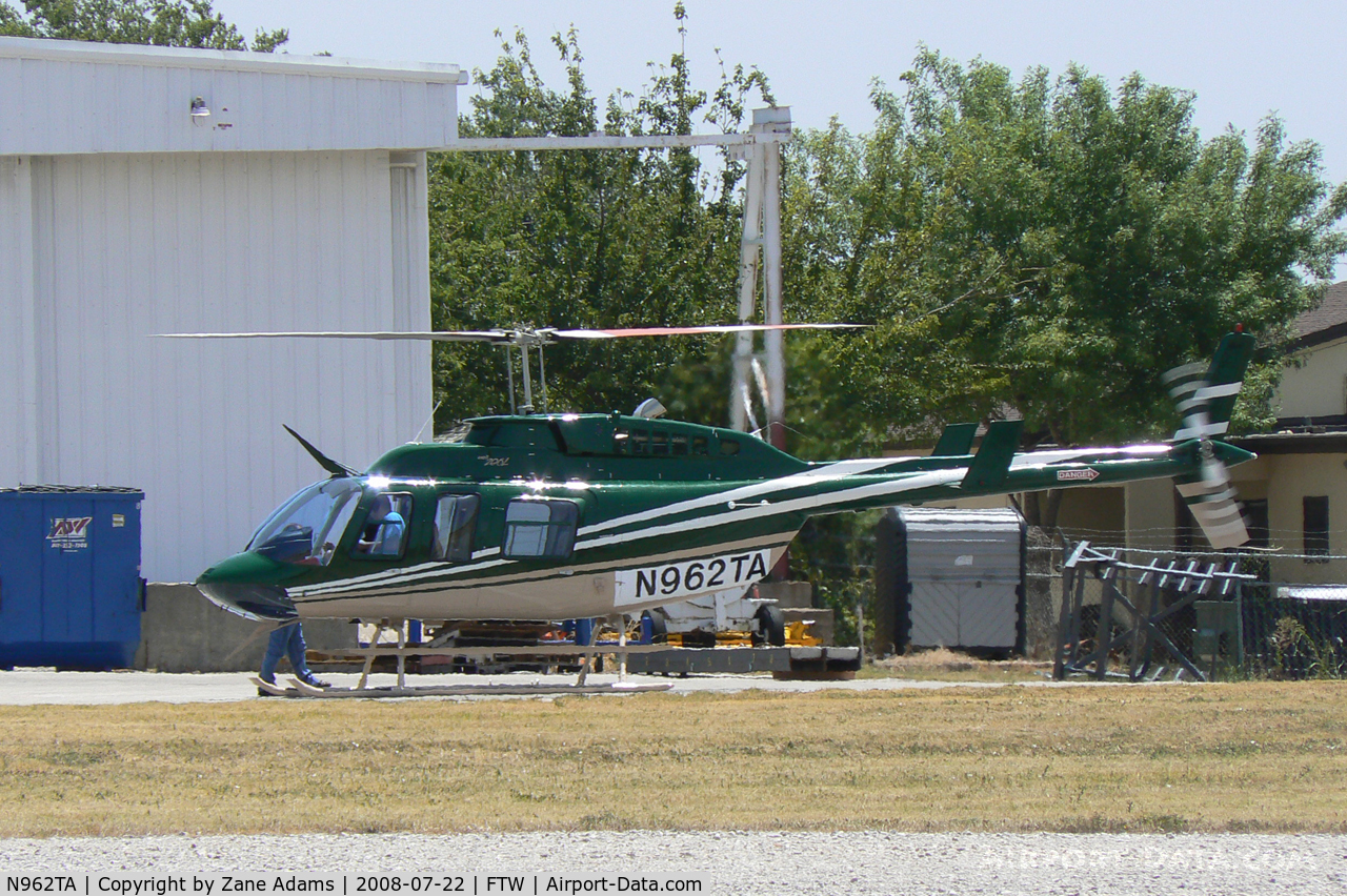 N962TA, Bell 206B, At Meacham Field