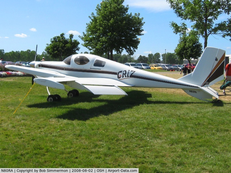 N80RA, 1984 Rutan Model 72 Grizzly C/N 001, A Burt Rutan proof-of-concept STOL at Airventure 2008 - Oshkosh, WI