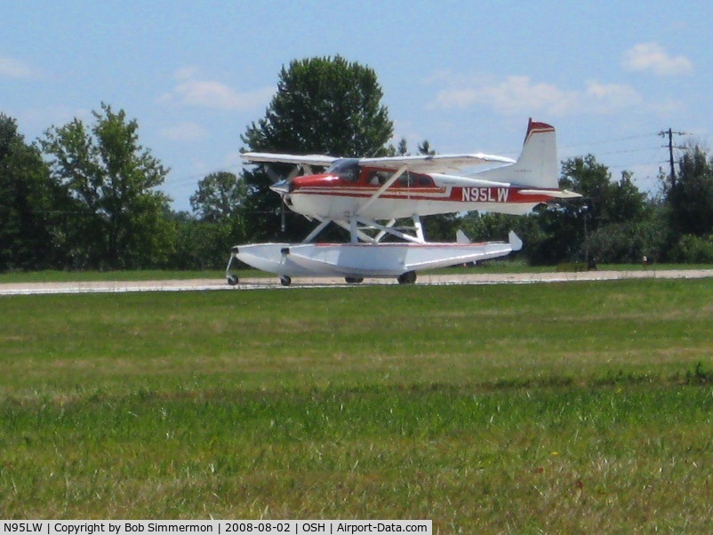 N95LW, 1967 Cessna A185E Skywagon 185 C/N 1851185, Airventure 2008 - Oshkosh, WI