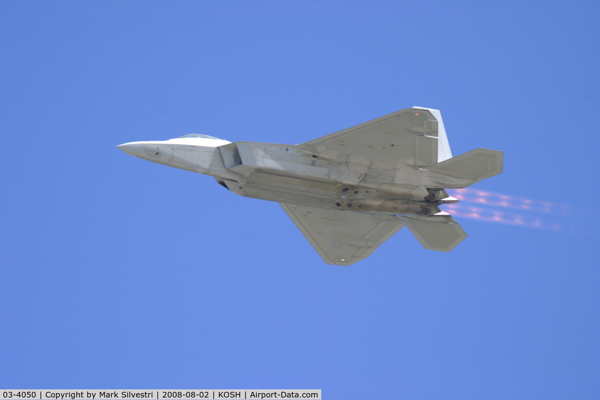 03-4050, 2003 Lockheed Martin F-22A Raptor C/N 4050, Oshkosh 2008