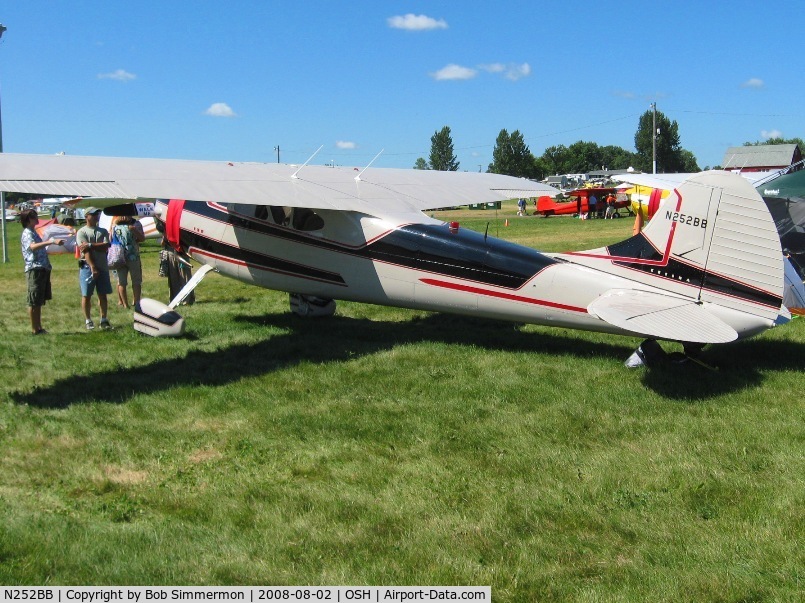 N252BB, 1950 Cessna 195A C/N 7571, Airventure 2008 - Oshkosh, WI