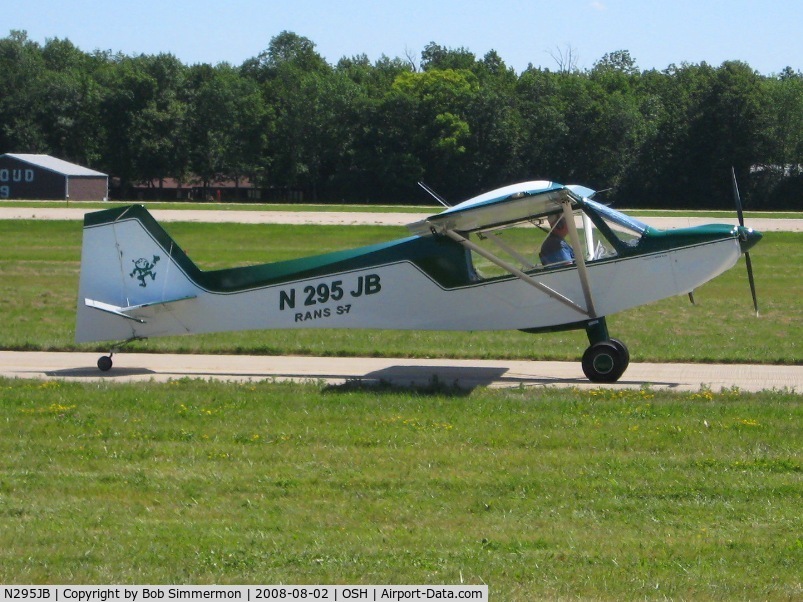 N295JB, 2003 Rans S-7 Courier C/N 0900295, Airventure 2008 - Oshkosh, WI