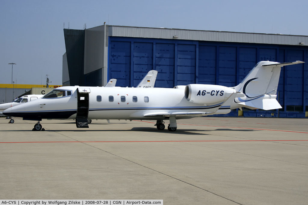 A6-CYS, 2008 Learjet 60XR C/N 60-341, visitor