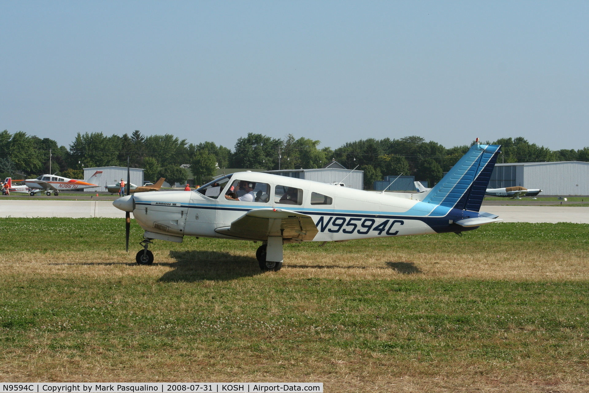 N9594C, 1978 Piper PA-28R-201 Cherokee Arrow III C/N 28R-7837209, Piper PA-28R-201