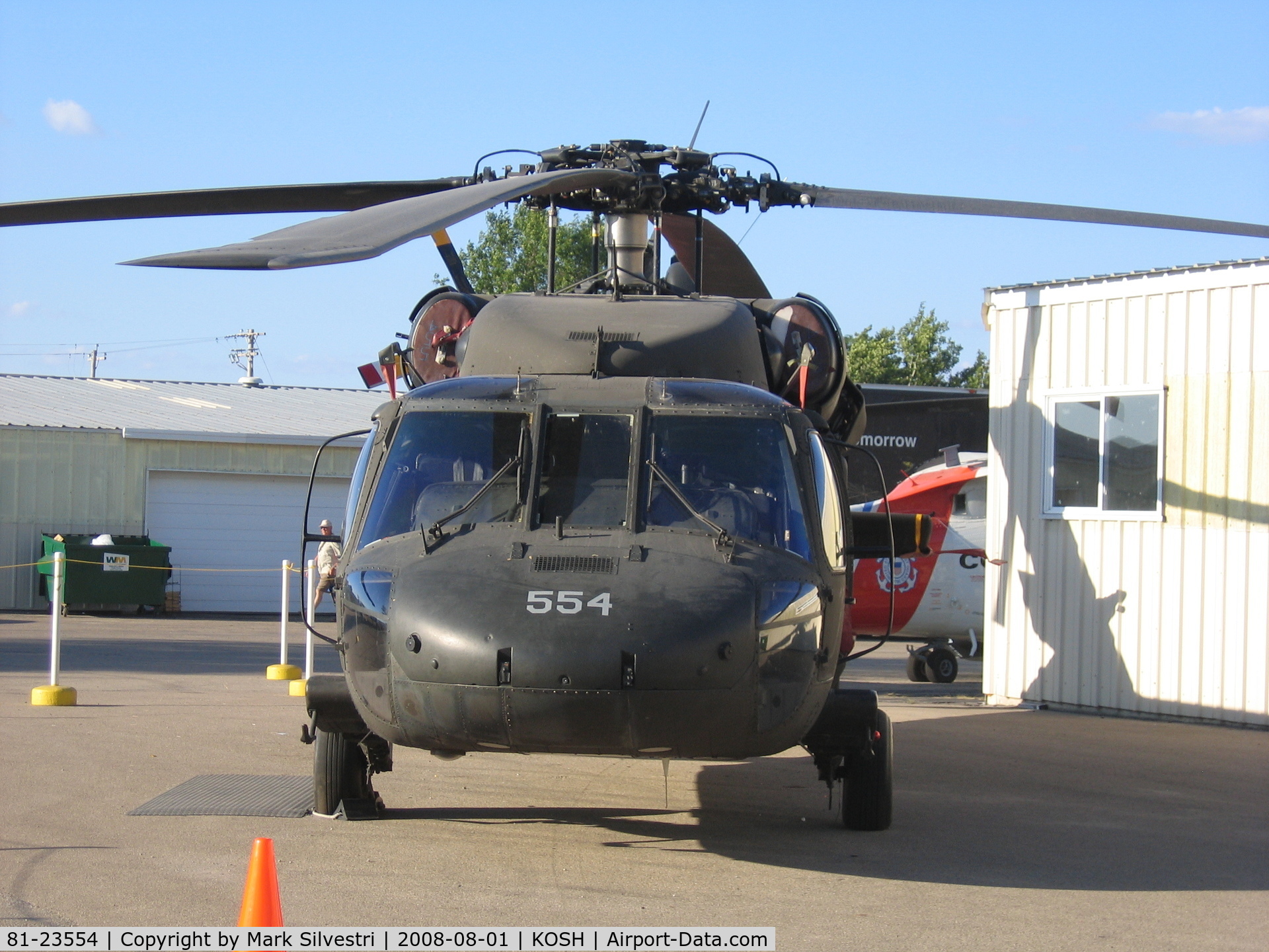 81-23554, 1981 Sikorsky UH-60A Black Hawk C/N 70.275, Oshkosh 2008