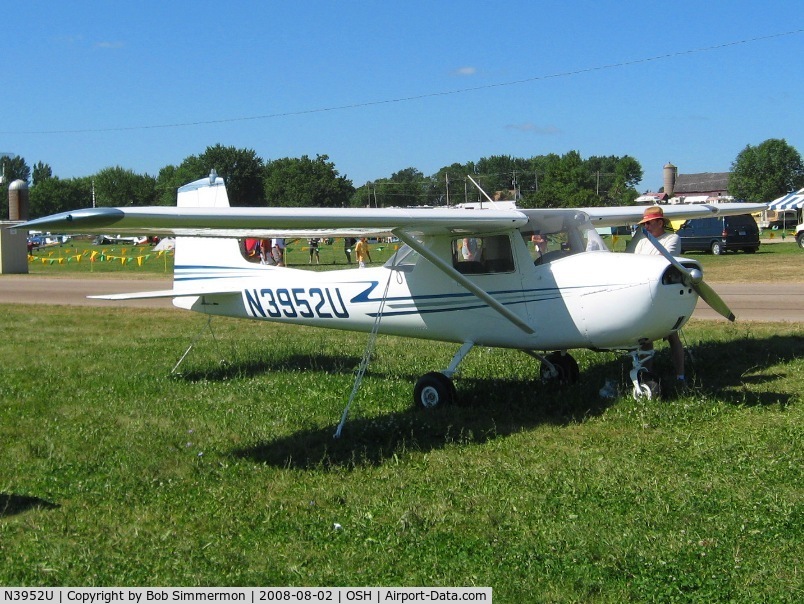 N3952U, 1965 Cessna 150E C/N 15061352, Airventure 2008 - Oshkosh, WI